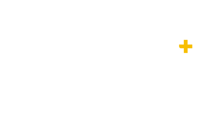 HOHENLOHE+ Logo in Weiß und Gold auf dunkelgrünem Hintergrund.